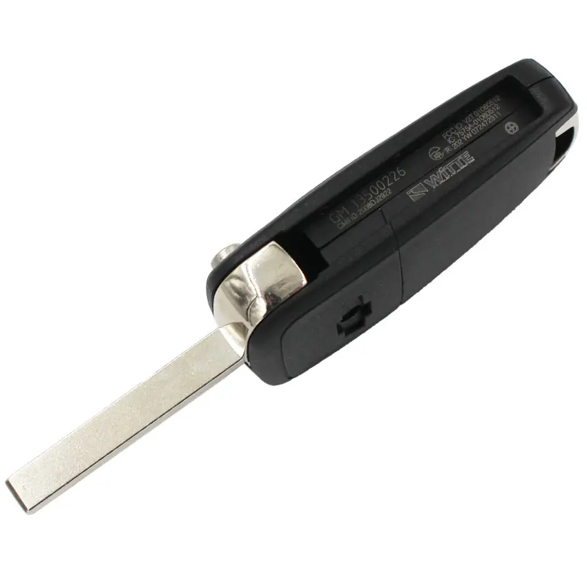 Складной смарт ключ с дистанционным управлением 2 кнопки 433 МГц чип ID46 для Chevrolet Aveo