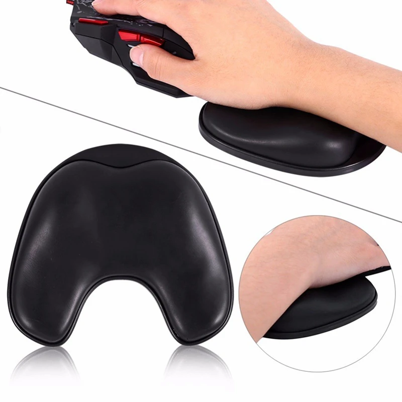 

Wrist Rest Mouse Pad Memory Foam Sliding Rotating Ball Bearing Ergonomic Design,For Game Pc