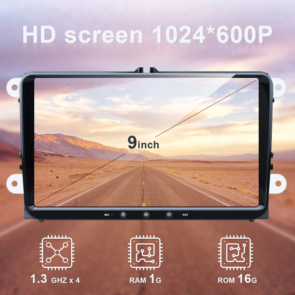 LeeKooLuu 2 Din Android Автомагнитола без DVD для VW/Volkswagen/Golf/Polo/Passat/b7/b6/SEAT/leon/Skoda 2Din Авторадио gps опционально