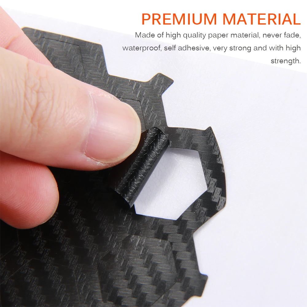 6 шт./компл. автомобиля задние светодиодные светильник Стикеры стайлинга