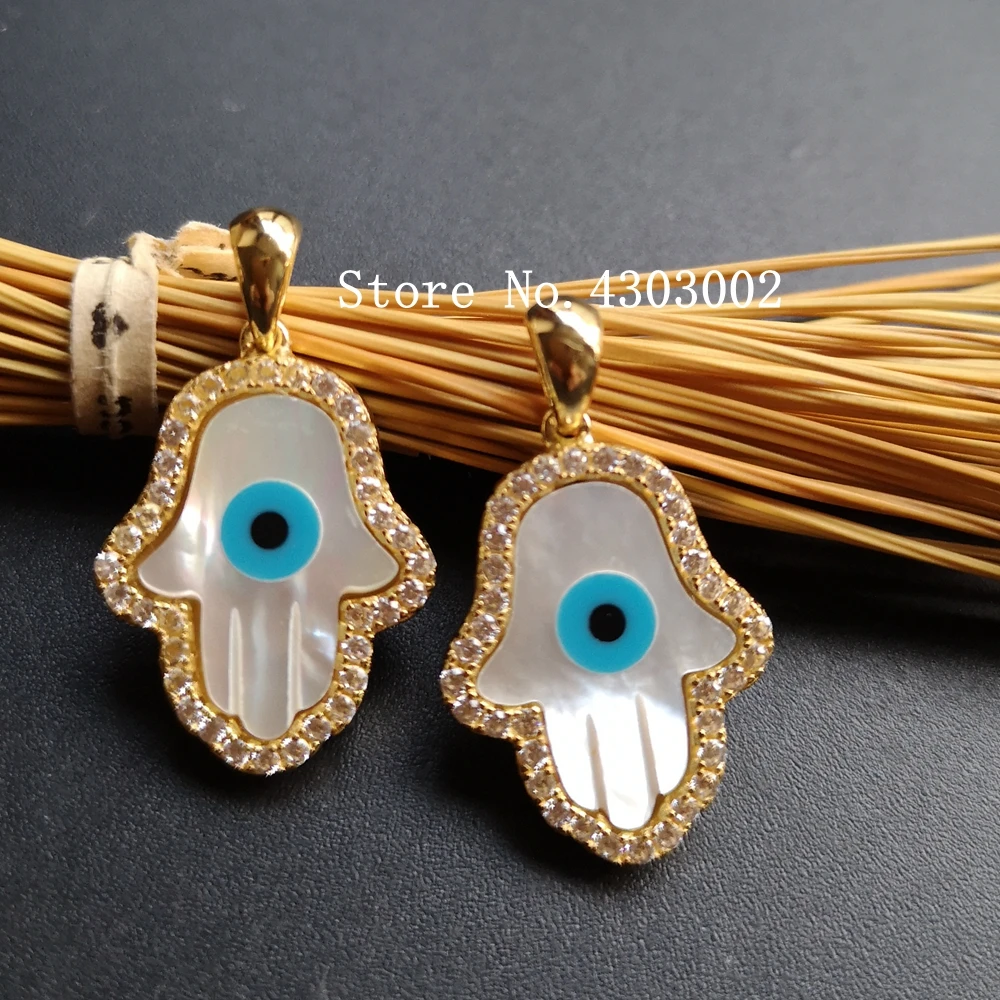 Подвеска из серебра 925 пробы с перламутром 5 шт./лот | Украшения и аксессуары