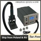 QUICK Spot 861DW наладочная станция горячего воздуха, паяльная станция 1000 Вт для ремонта BGA 220 В 110 В