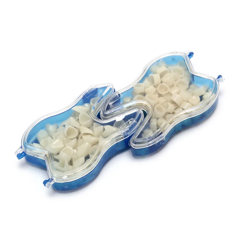 50 шт./кор. реалистичный Зубные коронки смолы фарфор временные зубы Корона полости