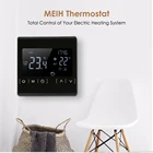 Терморегулятор для теплого пола, система нагрева воды с ЖК-дисплеем, сенсорный экран, AC85-240V для дома