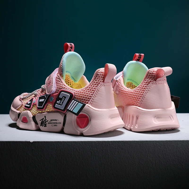 Кроссовки детские для мальчиков и девочек дышащая сетчатая обувь кроссовки