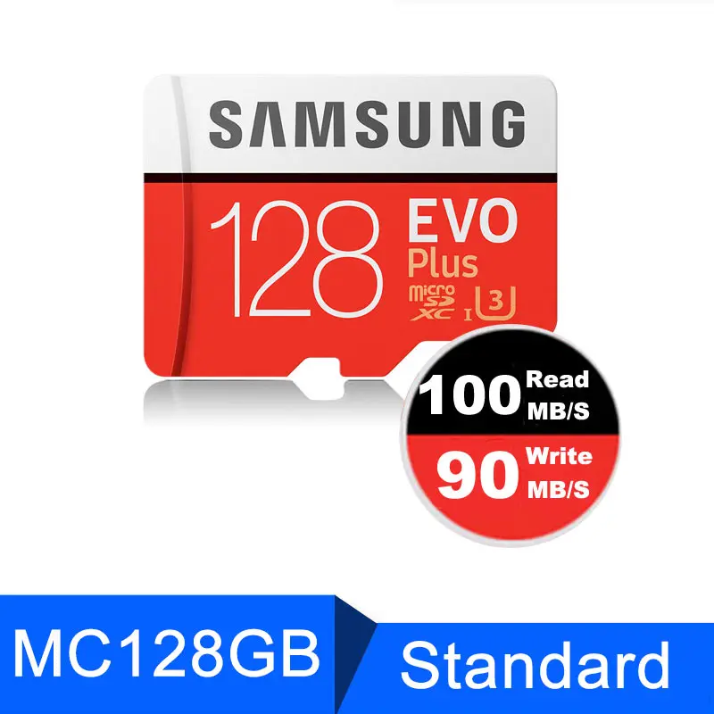 SAMSUNG Micro SD 128 Гб 64 ГБ 32 ГБ карта памяти 256 Гб класс 10 Microsd SDHC/SDXC TF C10 с OTG кардридер заголовок sd-карта 512 ГБ - Емкость: MC128G U3 Class10