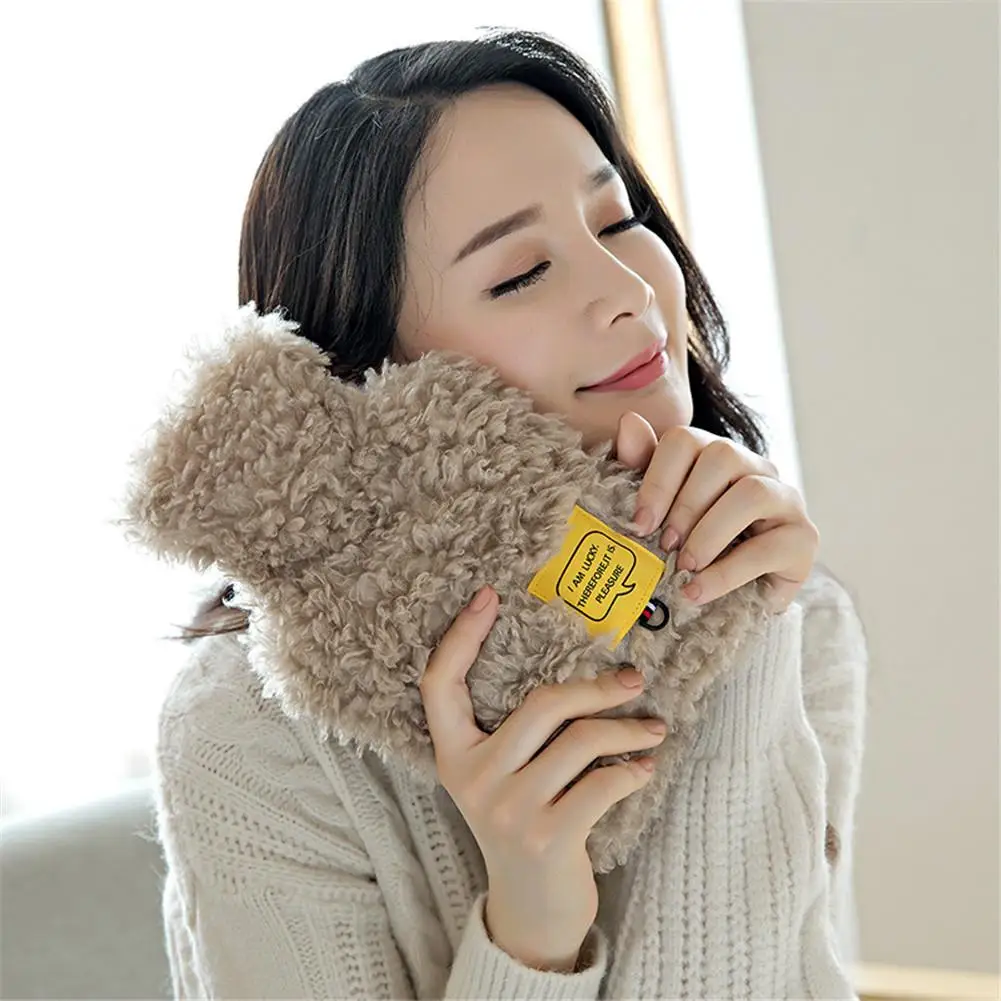 Новый водонагреватель сумки зимняя бутылка для воды горячей пышная тканевая