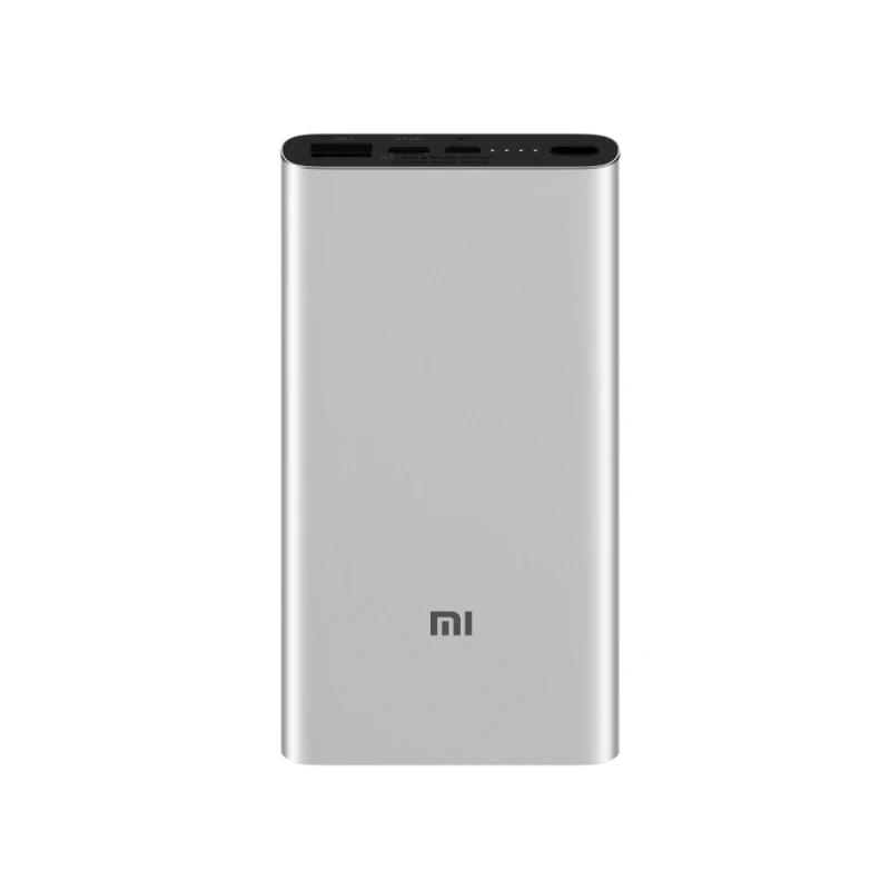 Внешний аккумулятор Xiaomi Mi 3 PLM12ZM с быстрой зарядкой 10000 мАч|quick charger|dual usb portsmart charging |