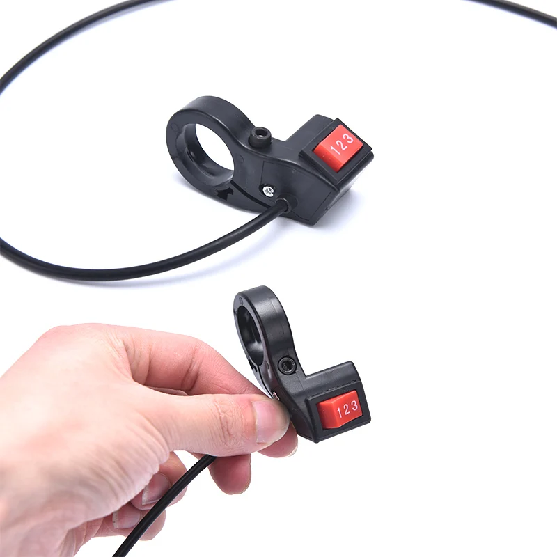 Рукоятка для электровелосипеда мотоцикла скутера с тремя регулируемыми