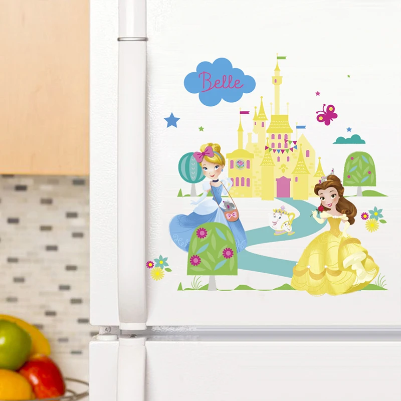 Дисней Золушка Ариэль Белоснежка Принцесса наклейки на стену для девочки