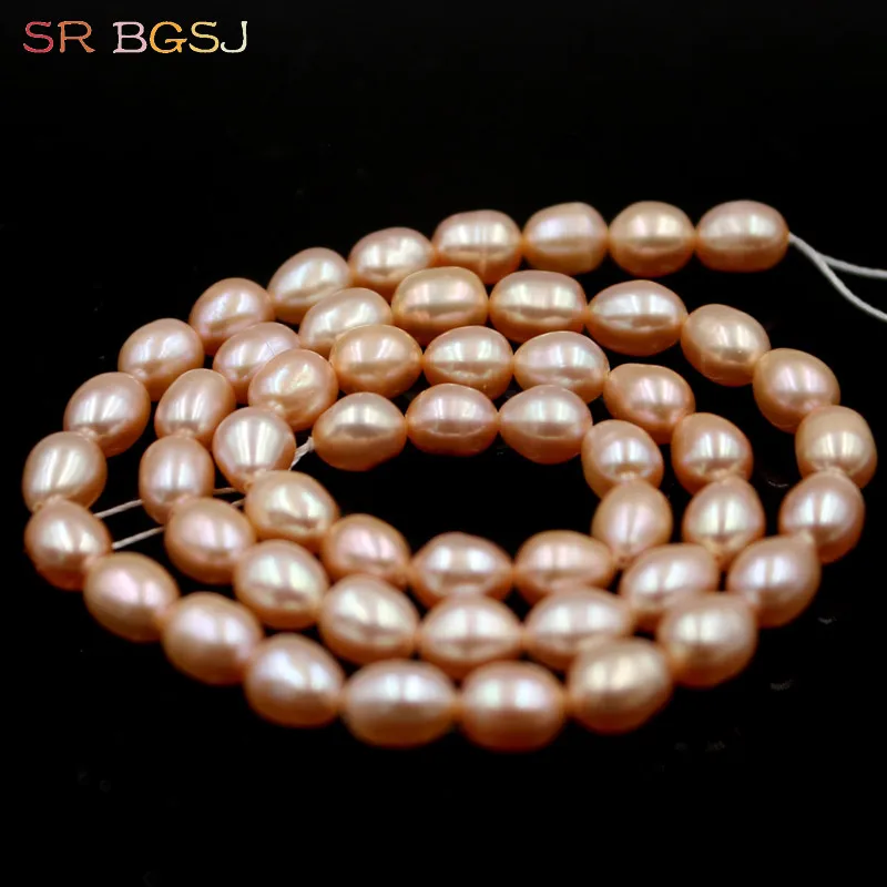 Бесплатная доставка 8 9 мм оливари рисовые натуральные пресноводные