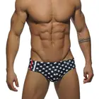 Мужской купальный костюм 2020, модные мужские плавки с принтом, быстросохнущие плавки, дышащий купальник, мужские трусы