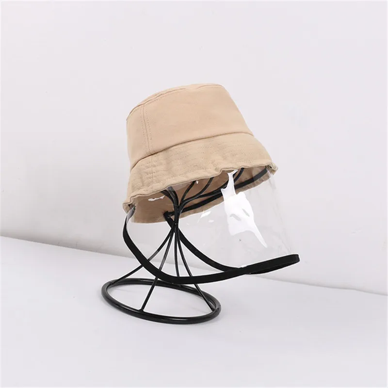 

Children Windproof Bucket Hats Unisex Outdoor Travel Anti-UV Sun Caps Dustproof Anti-Fog Fisherman Hats Chlid Protection Caps