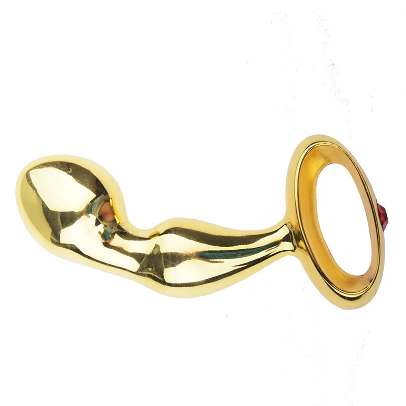 Ручка из нержавеющей стали Анальный расширитель металлическая пробка женский