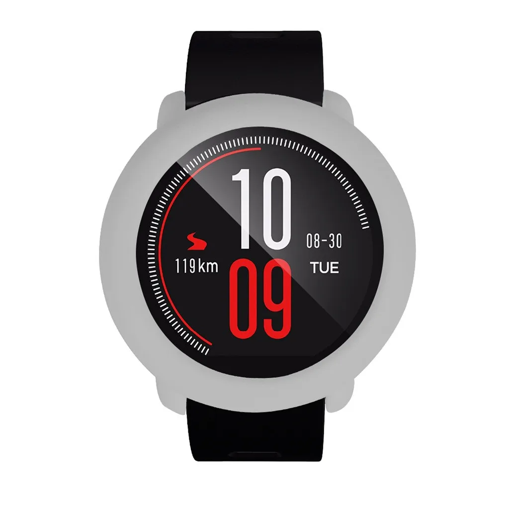 CARPRIE чехол оболочка силиконовая рамка Защитная Для Xiaomi Huami AMAZFIT Pace часы умные часы аксессуары на замену