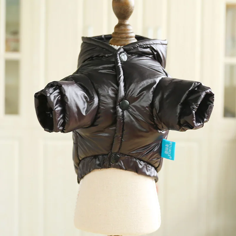 Короткое стеганое однотонное хлопковое теплое Стеганое пальто на осень и зиму