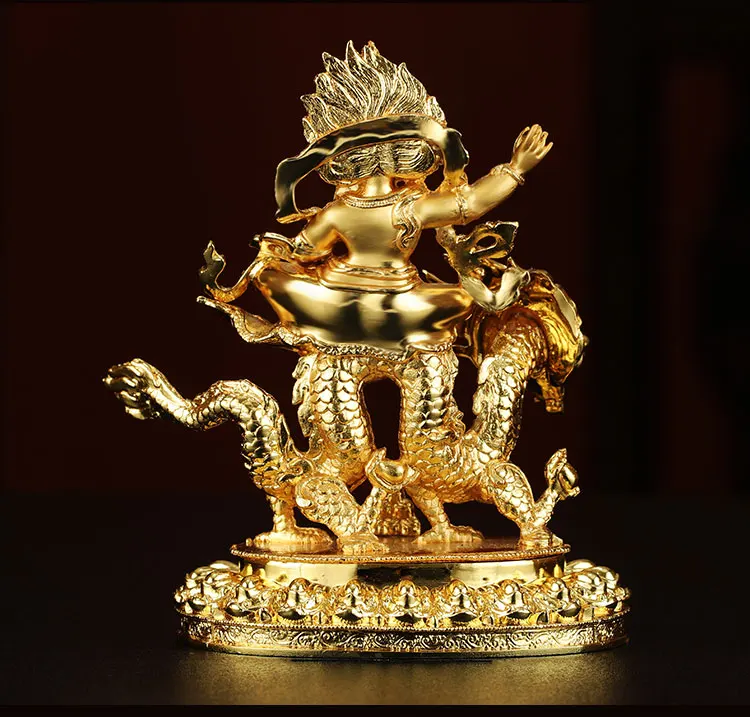 Белая статуя Будды на удачу украшение тибетский буддизм Тантра сплав процесс