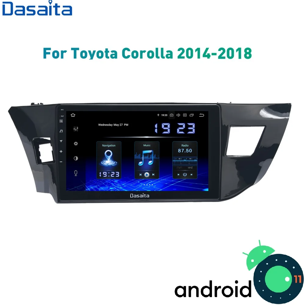 Автомагнитола JBL Android 11 для Toyota Corolla мультимедиа 2014 2015 2018 | Автомобили и мотоциклы