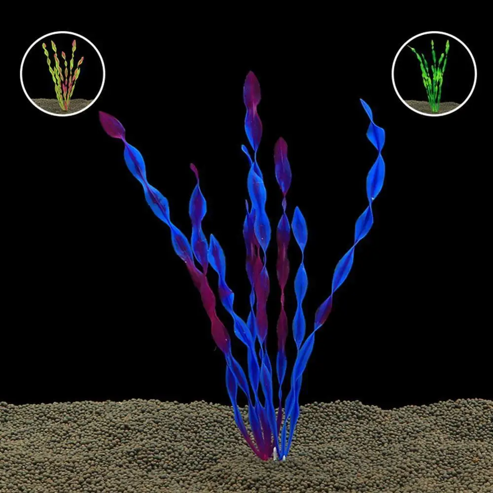 Украшение для аквариума аквариумные украшения Фиолетовый Зеленый Искусственный