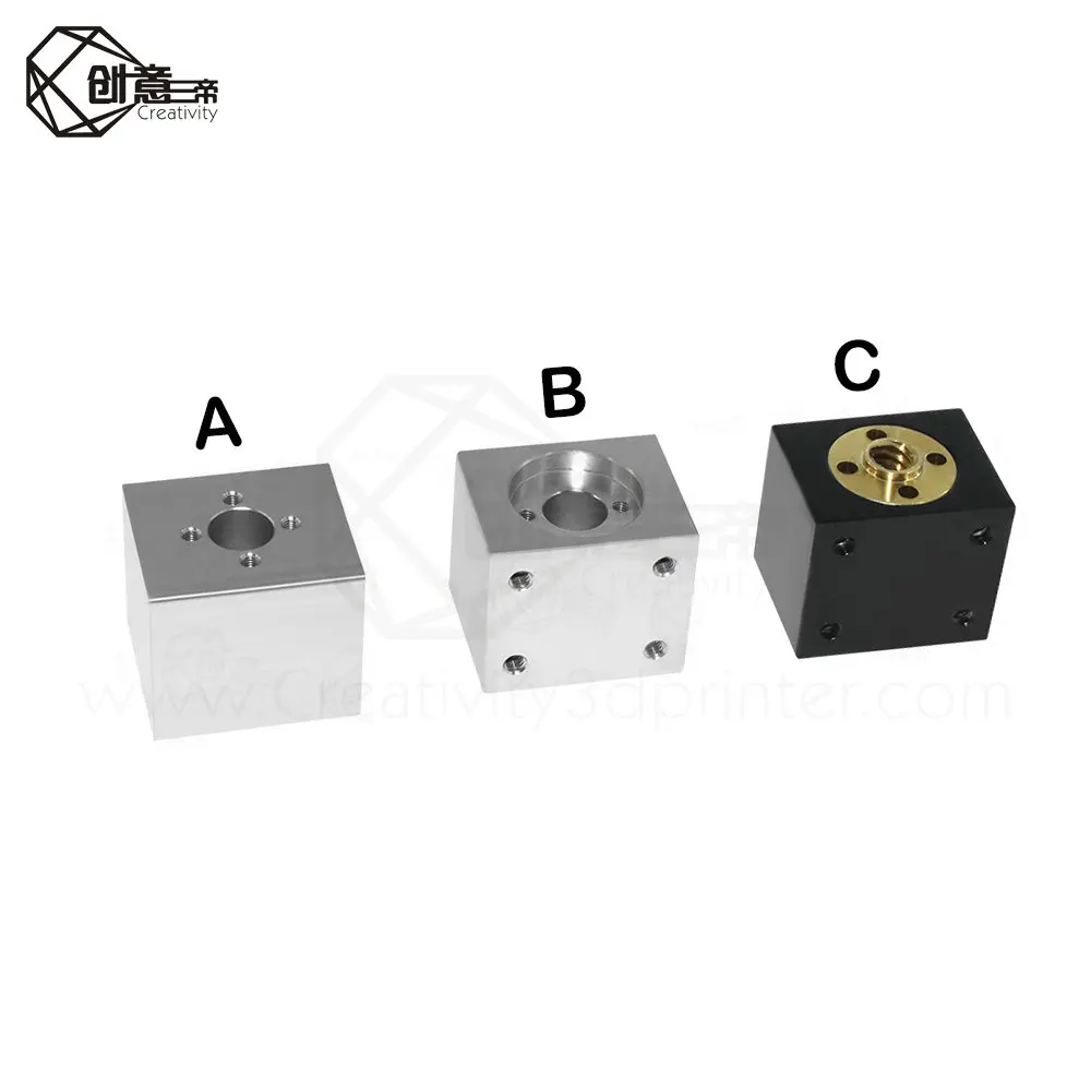 Новинка гайка T8 место для преобразования улучшенная версия серебристо-черный