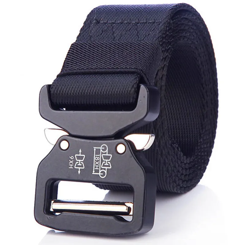 3 8 см широкий пояс армии тактический Военный нейлоновый Ремни Quick Release на открытом