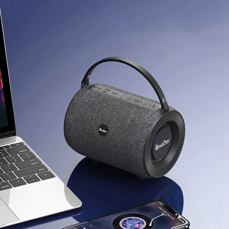 

OneDer V3 Bluetooth Speaker Portable Wireless Subwoofer Speaker Support FM TFCard Bass Box