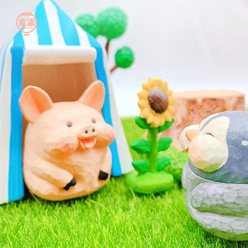 Глухая коробка из натуральной серии фруктов животных яичная мобильный телефон