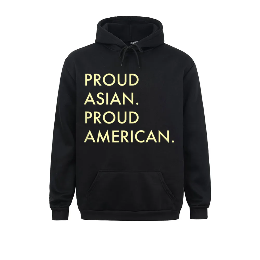 

Slim Fit Men Sweatshirts Americans Proud Asian American 3D Printed Hoodies Long Sleeve Custom Sportswear