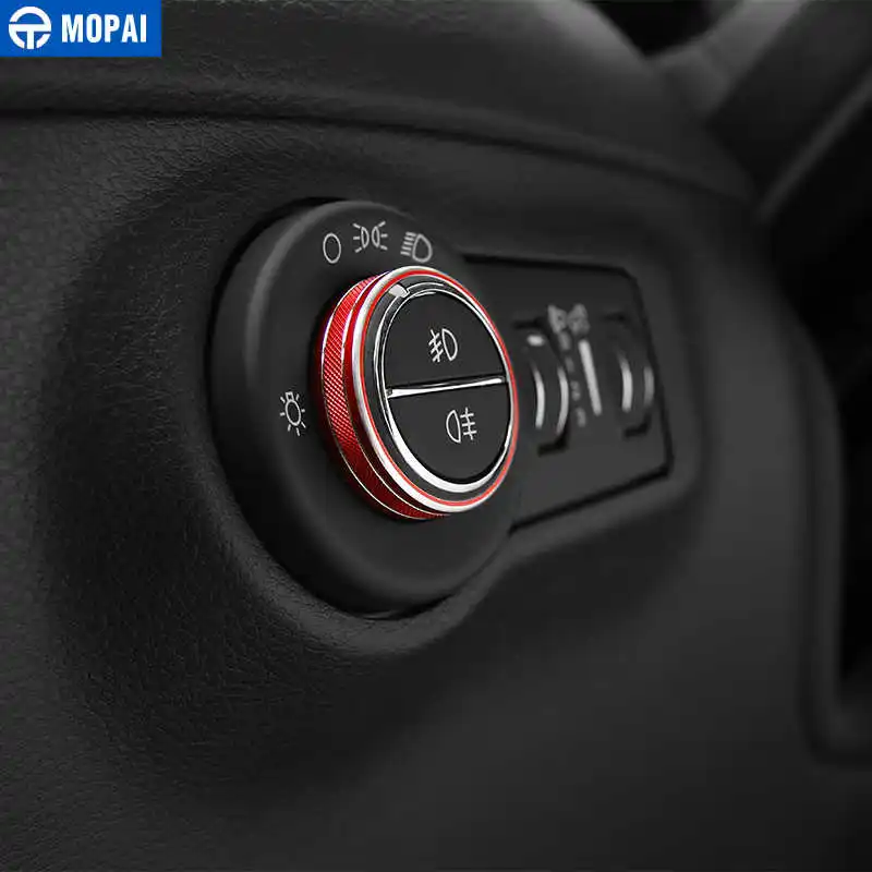 MOPAI украшение для салона автомобиля из алюминиевого сплава кольцо Jeep Compass 2017