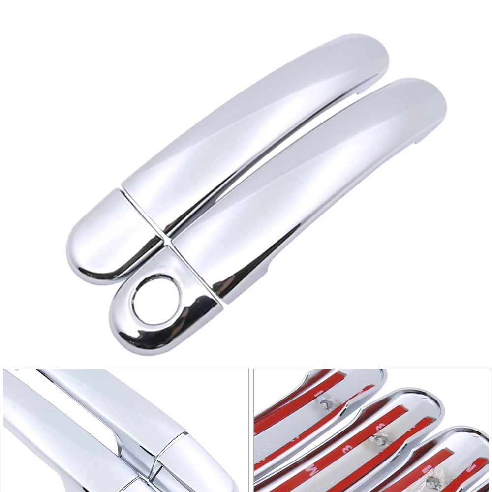 Chrome Car Door Handle Cover for Seat Leon 1P FR FR+ Cupra MK2 2006~2012 Trim Set Exterior Accessories 2007 2008 2009 2010 2011 |