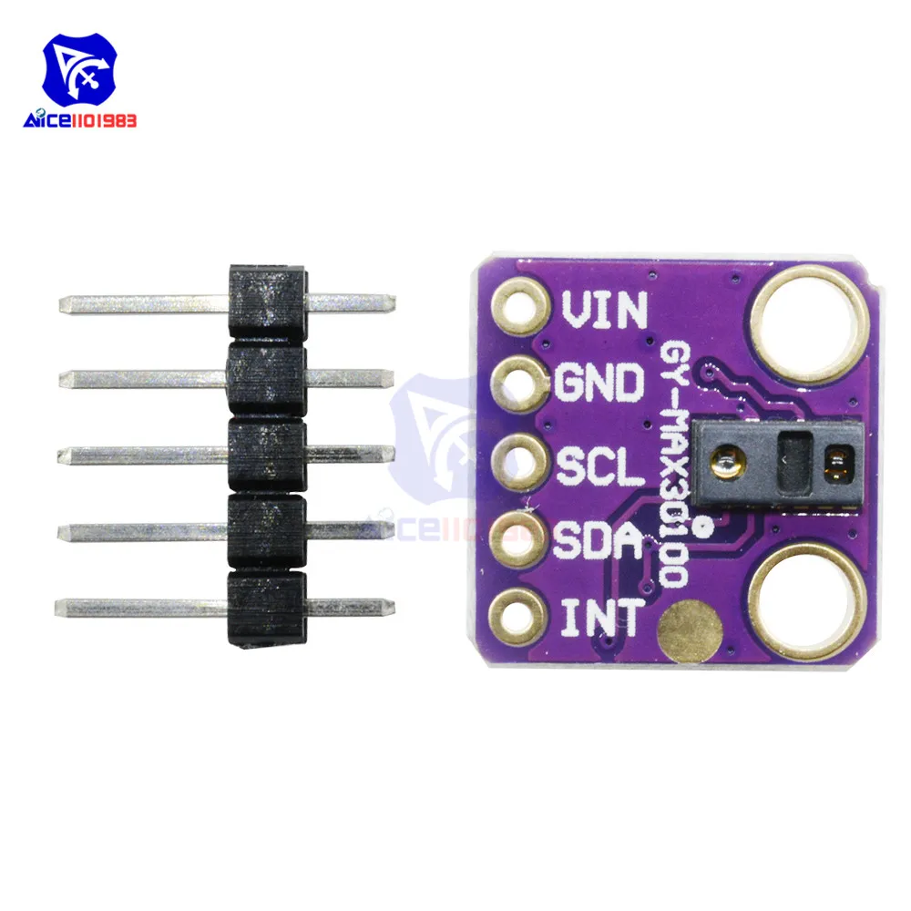 Модуль датчика сердечного ритма diymore MAX30102 плата прерывания для замены Arduino