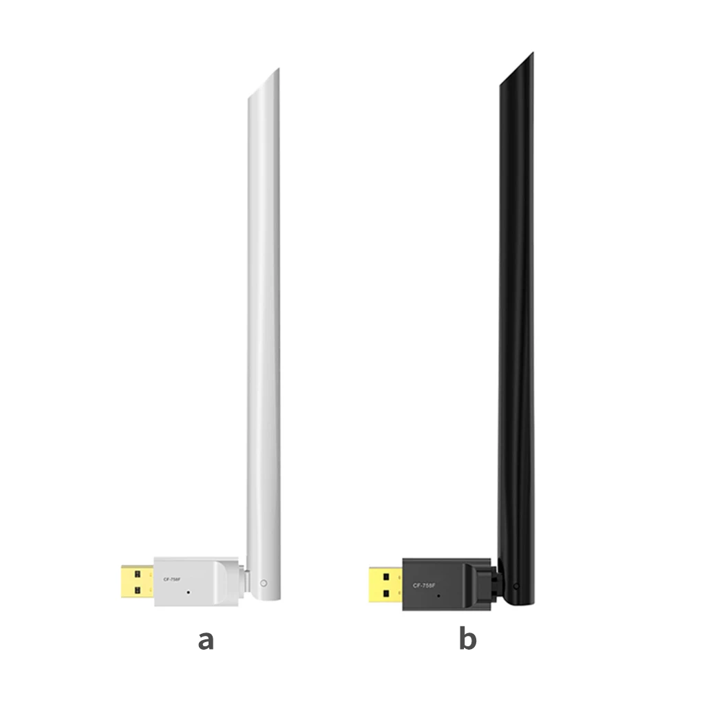 

Приемник Wi-Fi-адаптера, двухдиапазонный WiFi-ключ с антенной USB 2,4, беспроводной сетевой адаптер с ГГц и 5 ГГц двухдиапазонный
