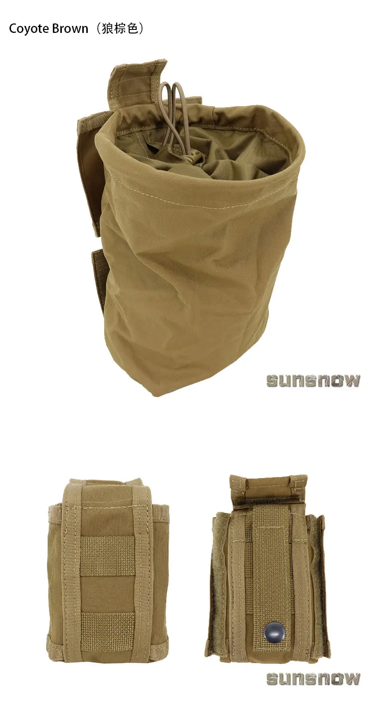 Tactical Storage Recycling Bag Outdoor Sports Folding Bag Camouflage Color