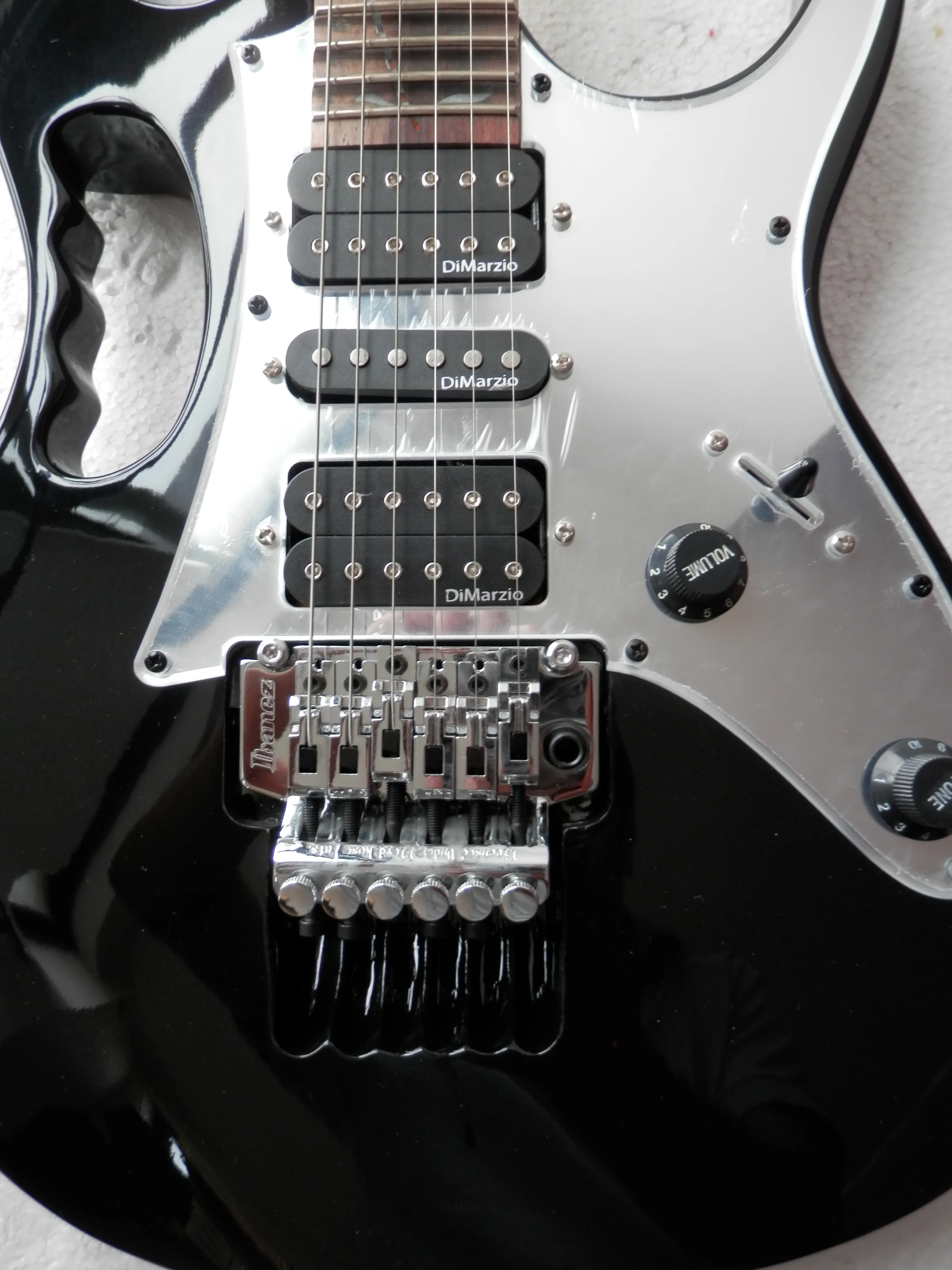 Китайская гитарная фабрика под заказ Новое дерево жизни инкрустация грифа