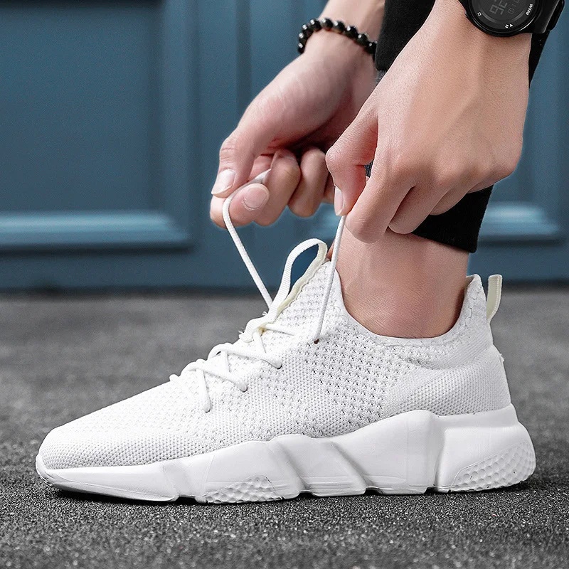 2019 мужские кроссовки для пробежки трендовые тканевые светильник досуга