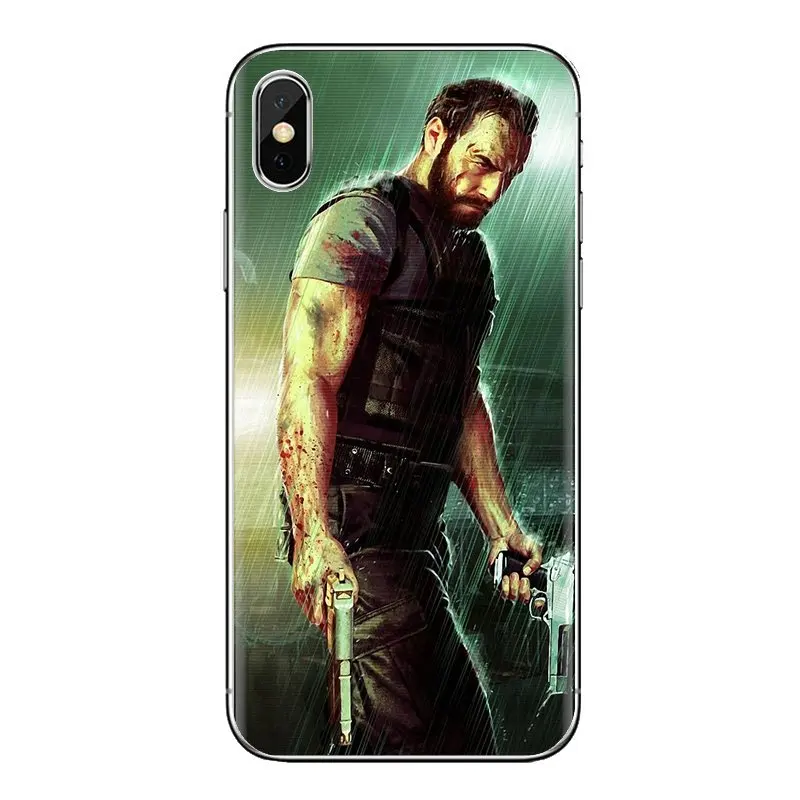 Max Payne 2008 художественные киноигры для Xiao mi 4 5 5s 6 A1 A2 5X6X8 9 Lite SE Pro Mix 2 3 2S Прозрачный