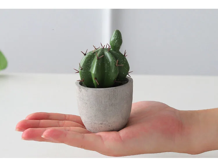 Искусственное украшение кактус имитация фигурки кактуса Гостиная искусственные