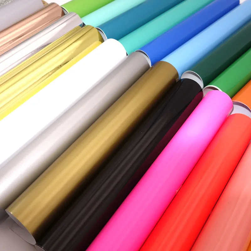 

32 Colors Premium Adhesive Craft Outdoor Vinyl for Lettering Film Cup Glass Decal Sticker Xmas Card DIY Self-adhesive Film