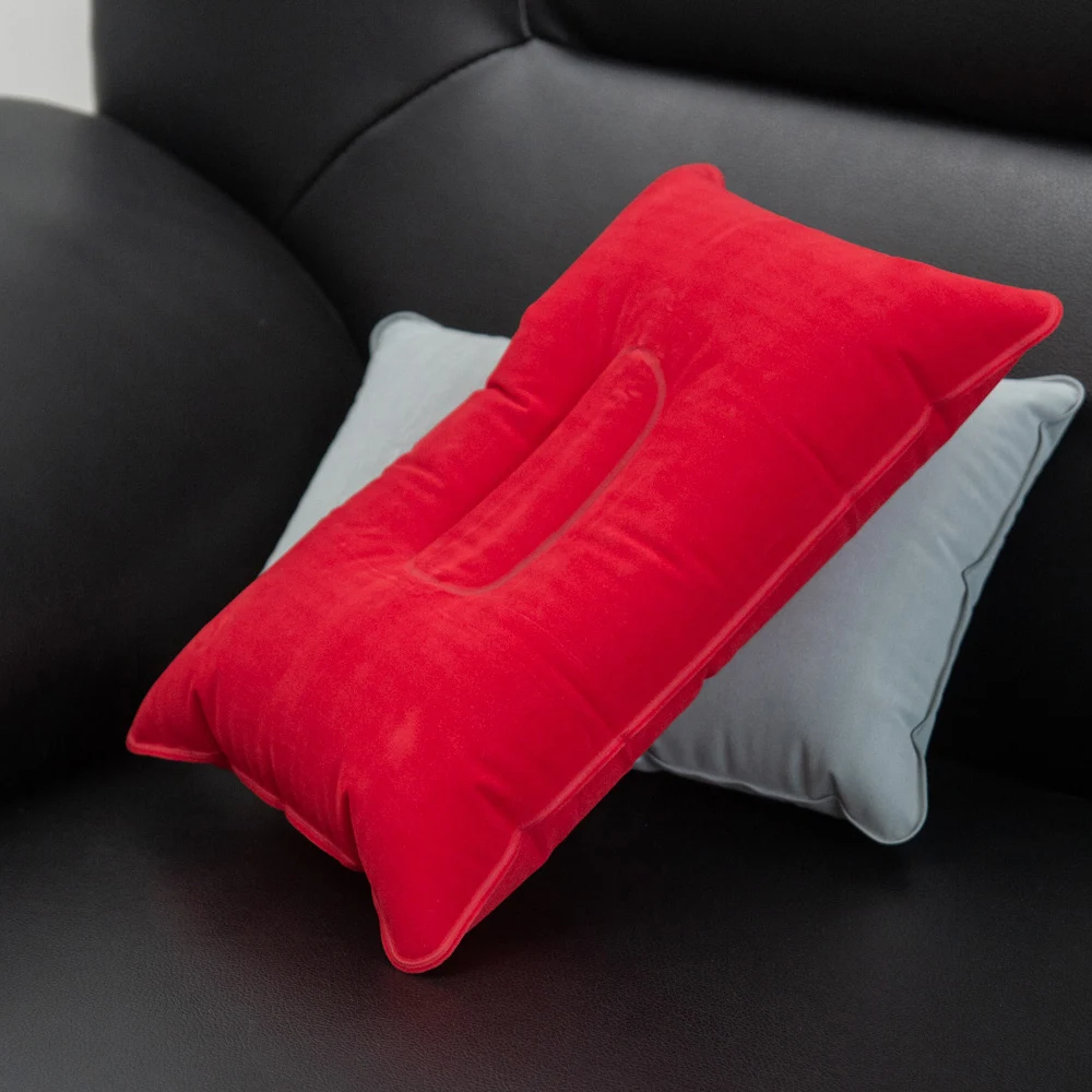 Портативная Сверхлегкая надувная подушка ПВХ Нейлоновая воздушная для сна