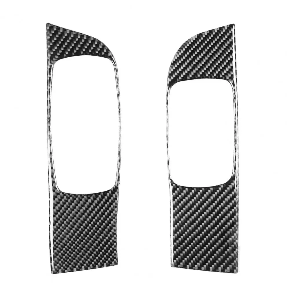 

2 Pcs for Dodge Challenger 2015-up Trim Cover Strong Stickiness Adhesive Carbon Fiber Car Interior Trim Cover for Car