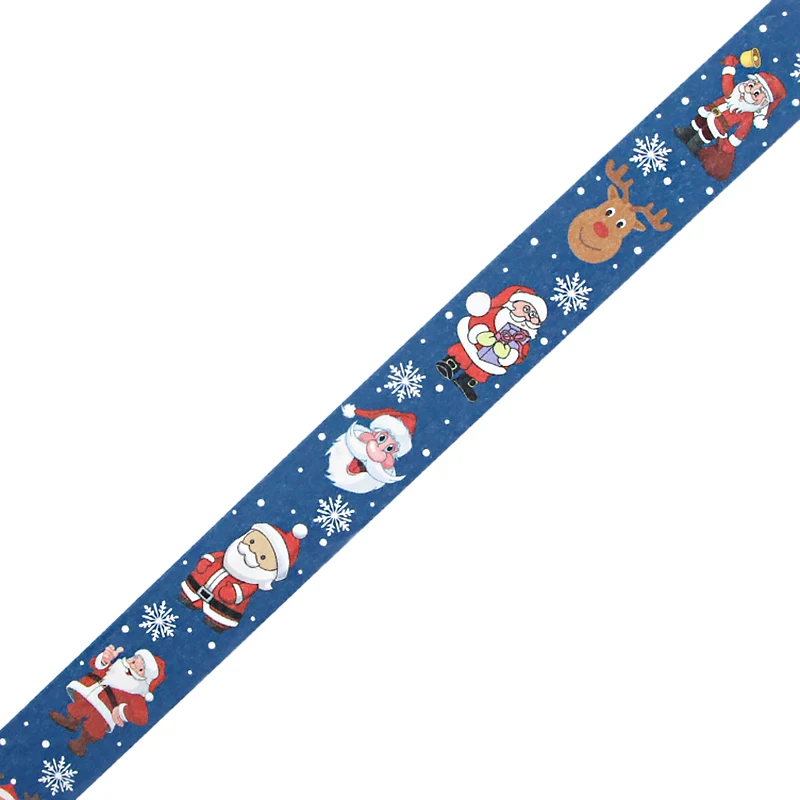 

20pcs/lot G1312 15mmX5m Cartoon Christmas Washi Tape Masking Tape Decorative Adhesive Tape Scrapbook Stationery Christmas Gifts