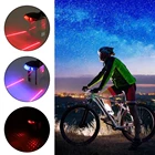 Водонепроницаемый велосипедный фонарь s, задний фонарь s, светодиодный лазерПредупреждение онарь безопасности, Велосипедный свет s, задний фонарь для велосипеда, Аксессуары для велосипеда, свет