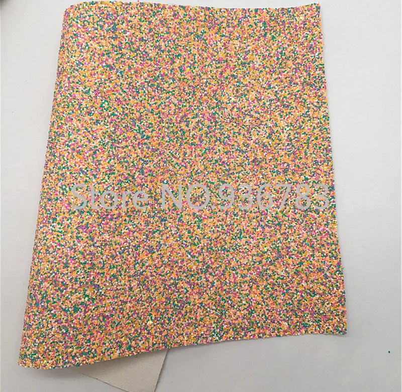 1 шт. A4 Размер 21X29 см синтетическая кожа смешанные цвета массивная блестящая для