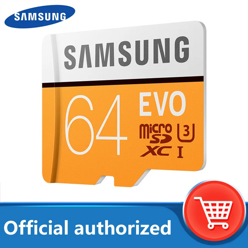 SAMSUNG EVO 32 ГБ micro sd карта 64 Гб 128 класс 10 памяти microSDXC UHS I TF флэш 4K HD с адаптером|Карты