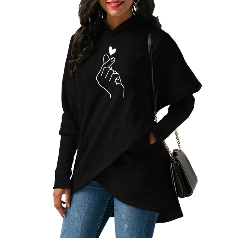 Хит осенне-зимние толстовки свитшоты женская одежда с длинным рукавом Флисовые