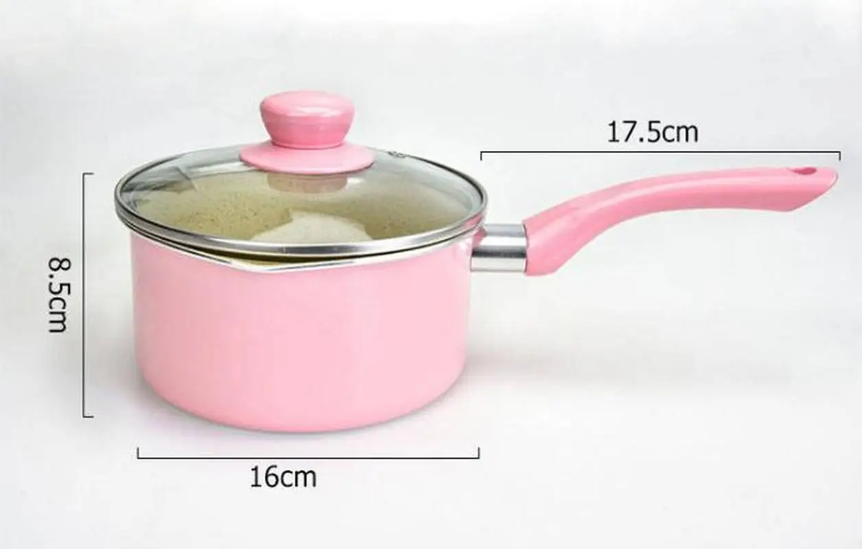 Молоковарка с антипригарным покрытием детская кастрюля для детского питания