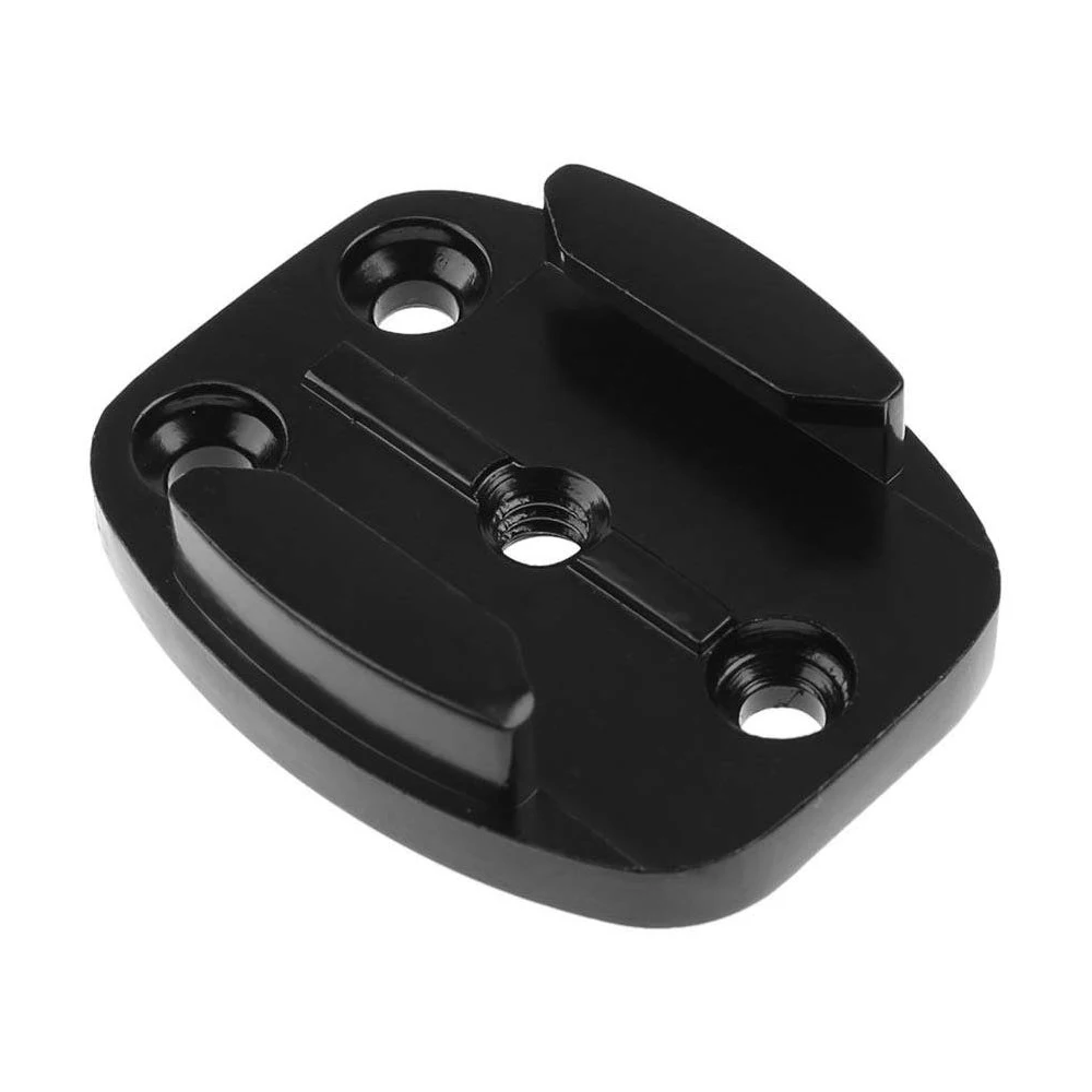 Алюминиевый ЧПУ черный плоский адаптер для крепления штатива фотоаппарата SJCAM Yi