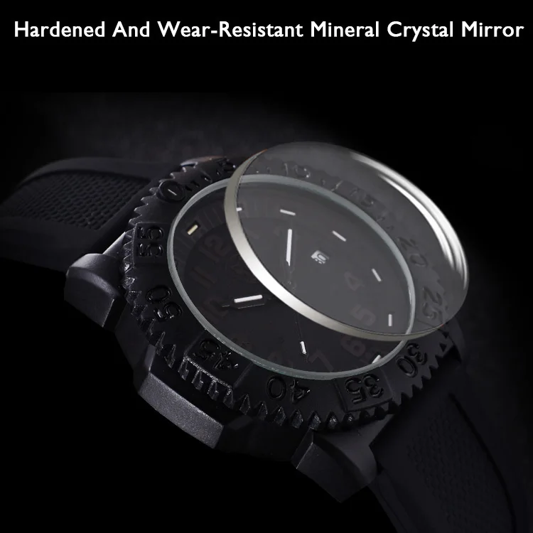 Часы Hnlgnox мужские наручные кварцевые водонепроницаемые светящиеся в стиле