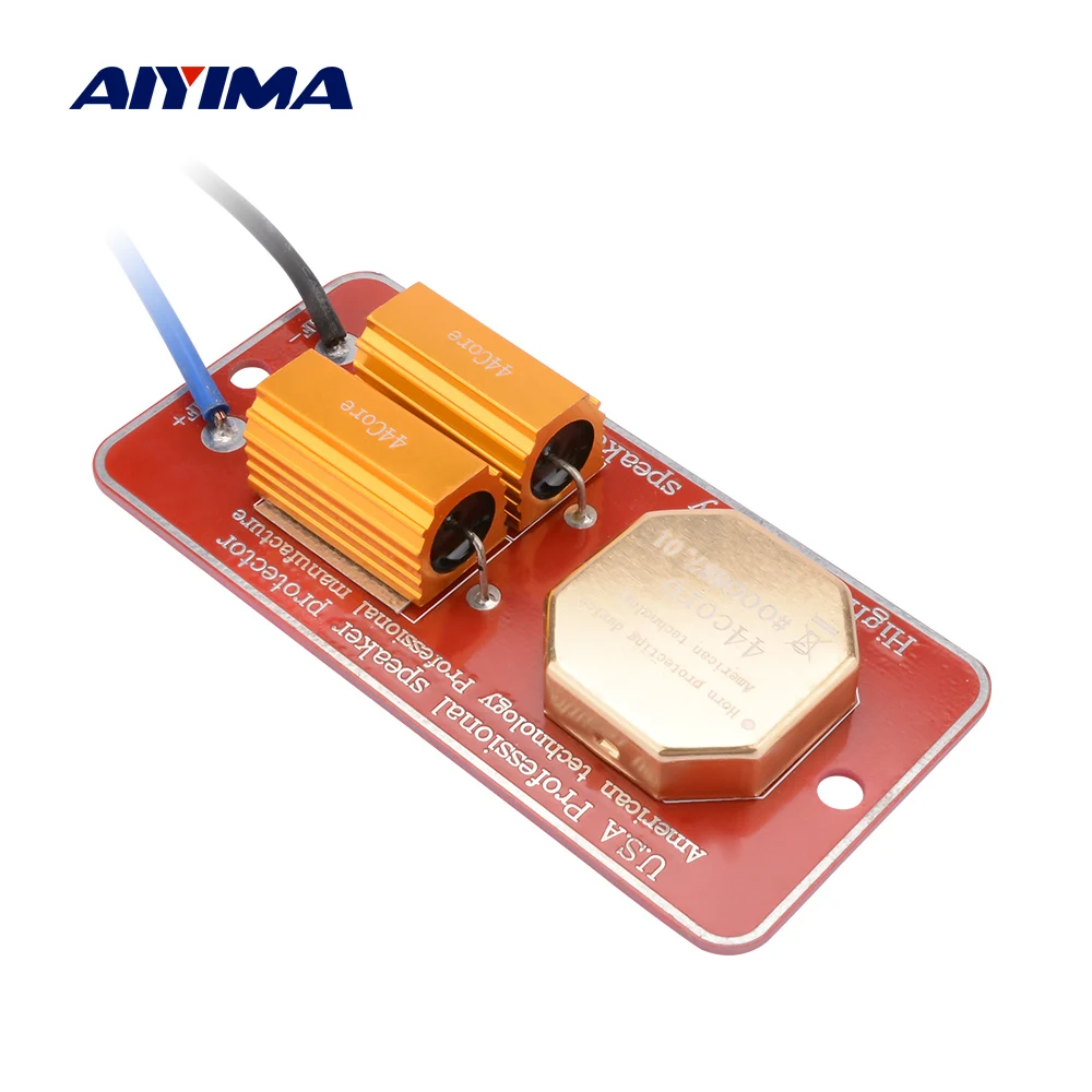 

AIYIMA 1Pcs Tweeter Speaker Crossover Audio Protection Board 44 75 100 Core Frequency Divider Stage Speaker Crossover Drive Head