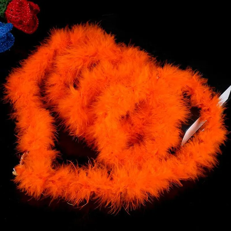 1 шт. Новый Красочный 2М Боа Из Перьев Марабу для боа женщин и девушек нарядное